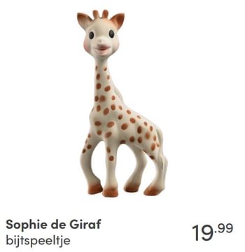 Aanbiedingen Sophie de giraf bijtspeeltje - Sophie de Giraf - Geldig van 07/11/2021 tot 13/11/2021 bij Baby & Tiener Megastore