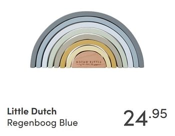 Aanbiedingen Little dutch regenboog blue - Little Dutch - Geldig van 07/11/2021 tot 13/11/2021 bij Baby & Tiener Megastore