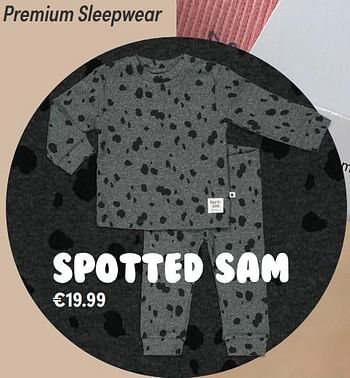 Aanbiedingen Premium sleepwear spotted sam - Feetje - Geldig van 07/11/2021 tot 13/11/2021 bij Baby & Tiener Megastore