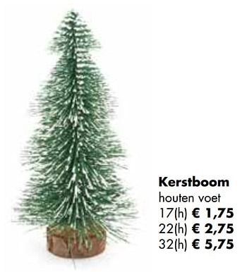 Aanbiedingen Kerstboom houten voet - Huismerk - Multi Bazar - Geldig van 08/11/2021 tot 30/11/2021 bij Multi Bazar