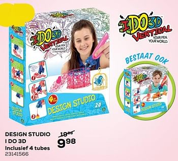 Aanbiedingen Design studio i do 3d - IDO3D - Geldig van 09/11/2021 tot 07/12/2021 bij Supra Bazar