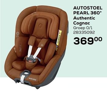 Aanbiedingen Autostoel pearl 360° authentic cognac - Maxi-cosi - Geldig van 09/11/2021 tot 07/12/2021 bij Supra Bazar