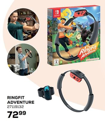 Aanbiedingen Ringfit adventure - Nintendo - Geldig van 09/11/2021 tot 07/12/2021 bij Supra Bazar