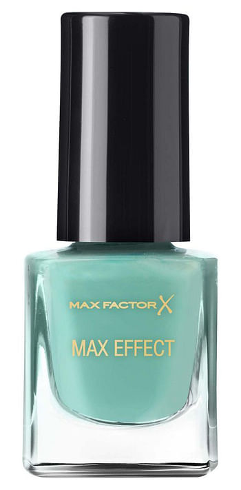 Aanbiedingen Max Factor Max Effect Mini Nagellak 27 Cool Jade - Geldig van 12/11/2021 tot 21/01/2022 bij Drogisterij.net