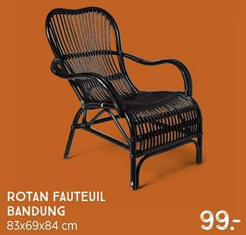 Aanbiedingen Rotan fauteuil bandung - Huismerk - Xenos - Geldig van 08/11/2021 tot 28/11/2021 bij Xenos