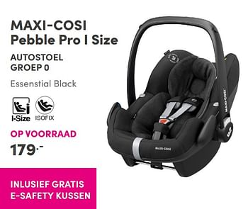 Aanbiedingen Maxi-cosi pebble pro i size autostoel - Maxi-cosi - Geldig van 14/11/2021 tot 30/11/2021 bij Baby & Tiener Megastore