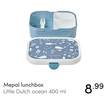 Aanbiedingen Mepal lunchbox little dutch ocean - Mepal - Geldig van 14/11/2021 tot 30/11/2021 bij Baby & Tiener Megastore