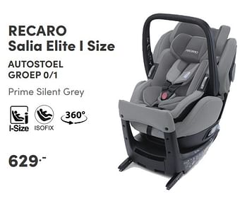 Aanbiedingen Recaro salia elite i size autostoel - Recaro - Geldig van 14/11/2021 tot 30/11/2021 bij Baby & Tiener Megastore