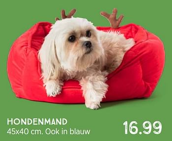 Aanbiedingen Hondenmand - Huismerk - Xenos - Geldig van 08/11/2021 tot 26/12/2021 bij Xenos