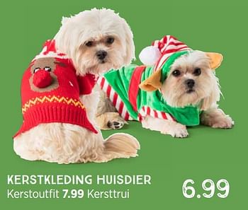 Aanbiedingen Kerstkleding huisdier kersttrui - Huismerk - Xenos - Geldig van 08/11/2021 tot 26/12/2021 bij Xenos
