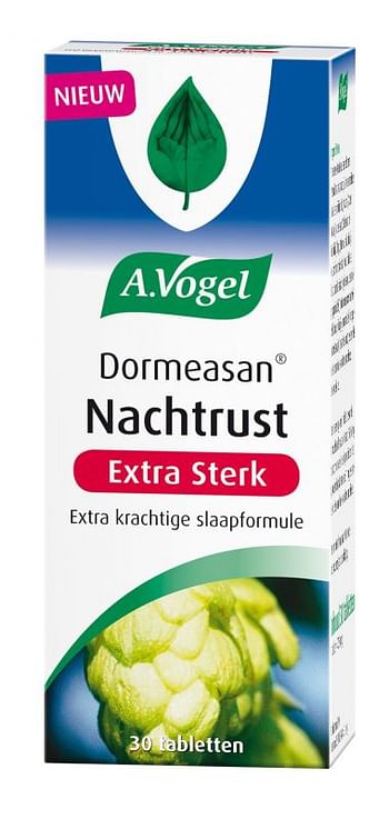 Aanbiedingen A.Vogel Dormeasan Nachtrust Extra Sterk Tabletten - Geldig van 15/11/2021 tot 21/01/2022 bij Drogisterij.net