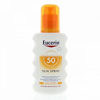 Aanbiedingen Eucerin Sun Spray Parfumvrij Factorspf50 - Geldig van 15/11/2021 tot 21/01/2022 bij Drogisterij.net