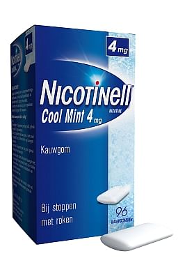 Aanbiedingen Nicotinell kauwgom mint 4 mg - Geldig van 15/11/2021 tot 21/01/2022 bij Drogisterij.net