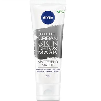 Aanbiedingen Nivea Essentials Urban Skin Detox Mask- Matterend 75ml - Geldig van 15/11/2021 tot 21/01/2022 bij Drogisterij.net