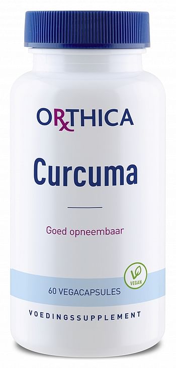 Aanbiedingen Orthica Curcuma Capsules - Geldig van 15/11/2021 tot 21/01/2022 bij Drogisterij.net