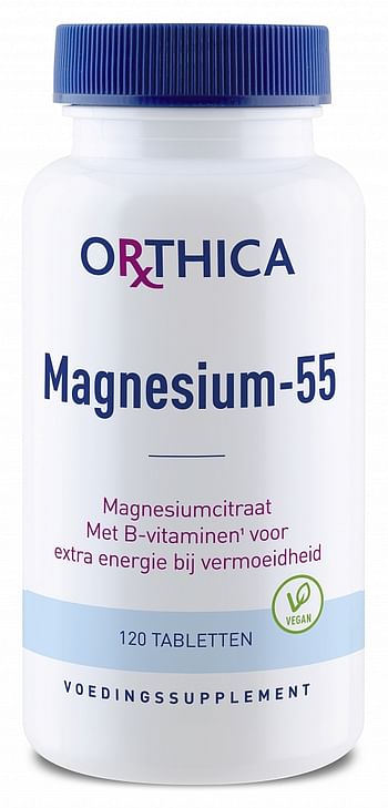 Aanbiedingen Orthica Magnesium-55 - Geldig van 15/11/2021 tot 21/01/2022 bij Drogisterij.net