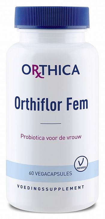 Aanbiedingen Orthica Orthiflor Fem Capsules - Geldig van 15/11/2021 tot 21/01/2022 bij Drogisterij.net
