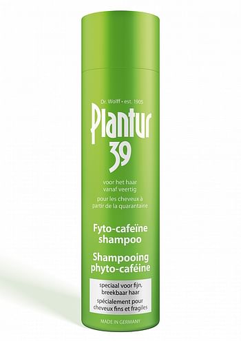 Aanbiedingen Plantur 39 Caffeine Shampoo Fijn Haar 250ml - Geldig van 15/11/2021 tot 21/01/2022 bij Drogisterij.net