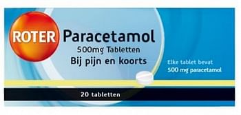 Aanbiedingen Roter paracetamol - Geldig van 15/11/2021 tot 21/01/2022 bij Drogisterij.net