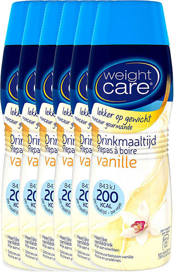 Aanbiedingen Weight Care Drinkmaaltijden Vanille Voordeelverpakking - Geldig van 15/11/2021 tot 21/01/2022 bij Drogisterij.net