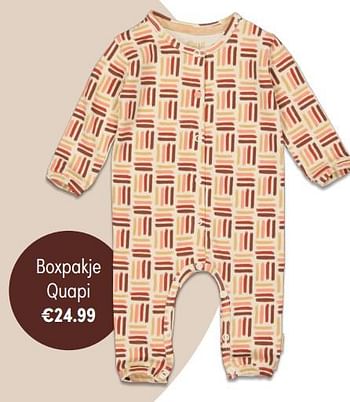 Aanbiedingen Boxpakje quapi - Quapi - Geldig van 14/11/2021 tot 30/11/2021 bij Baby & Tiener Megastore