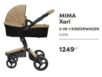 Aanbiedingen Mima xari 2-in-1 kinderwagen - mima - Geldig van 14/11/2021 tot 30/11/2021 bij Baby & Tiener Megastore