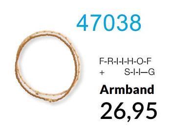 Aanbiedingen Armband - Friihof+siig - Geldig van 20/09/2021 tot 28/11/2021 bij Bonaparte