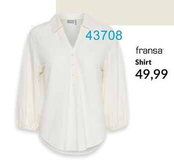 Aanbiedingen Shirt - Fransa - Geldig van 20/09/2021 tot 28/11/2021 bij Bonaparte