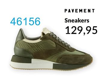 Aanbiedingen Sneakers - Pavement - Geldig van 20/09/2021 tot 28/11/2021 bij Bonaparte