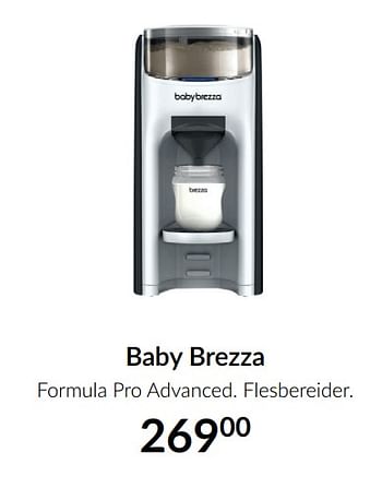 Aanbiedingen Baby brezza formula pro advanced flesbereider - Babybrezza - Geldig van 16/11/2021 tot 13/12/2021 bij Babypark