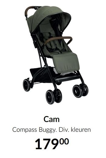 Aanbiedingen Cam compass buggy - Cam - Geldig van 16/11/2021 tot 13/12/2021 bij Babypark