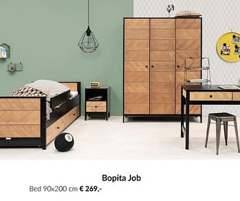 Aanbiedingen Bopita job bed - Bopita - Geldig van 16/11/2021 tot 13/12/2021 bij Babypark