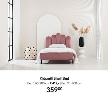 Aanbiedingen Kidsmill shell bed - Kidsmill - Geldig van 16/11/2021 tot 13/12/2021 bij Babypark