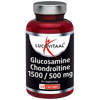 Aanbiedingen 3x Lucovitaal Glucosamine Chondroïtine 1500/500 mg 150 tabletten - Geldig van 21/11/2021 tot 22/01/2022 bij Plein