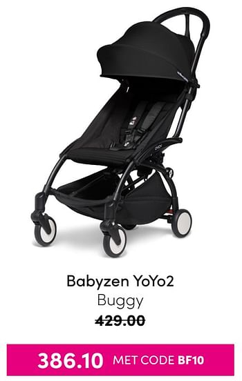 Aanbiedingen Babyzen yoyo2 buggy - Babyzen - Geldig van 21/11/2021 tot 28/11/2021 bij Baby & Tiener Megastore