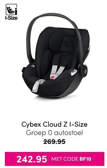 Aanbiedingen Cybex cloud z i-size autostoel - Cybex - Geldig van 21/11/2021 tot 28/11/2021 bij Baby & Tiener Megastore