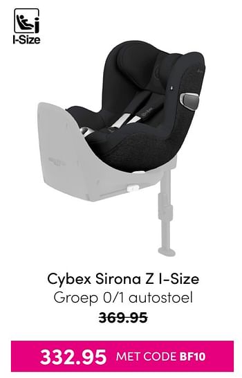 Aanbiedingen Cybex sirona z i-size autostoel - Cybex - Geldig van 21/11/2021 tot 28/11/2021 bij Baby & Tiener Megastore
