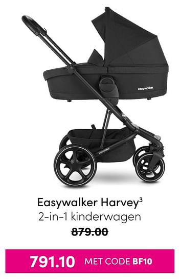 Aanbiedingen Easywalker harvey3 2-in-1 kinderwagen - Easywalker - Geldig van 21/11/2021 tot 28/11/2021 bij Baby & Tiener Megastore