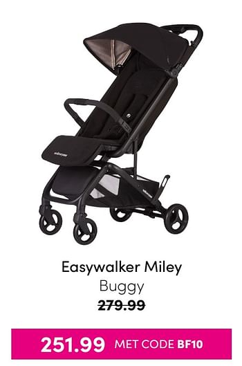 Aanbiedingen Easywalker miley buggy - Easywalker - Geldig van 21/11/2021 tot 28/11/2021 bij Baby & Tiener Megastore