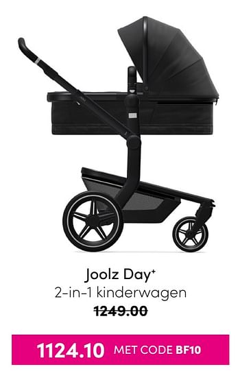 Aanbiedingen Joolz day+ 2-in-1 kinderwagen - Joolz - Geldig van 21/11/2021 tot 28/11/2021 bij Baby & Tiener Megastore