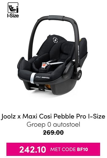 Aanbiedingen Joolz x maxi cosi pebble pro i-size autostoel - Cosi - Geldig van 21/11/2021 tot 28/11/2021 bij Baby & Tiener Megastore