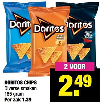Aanbiedingen Doritos chips - Doritos - Geldig van 22/11/2021 tot 05/12/2021 bij Big Bazar