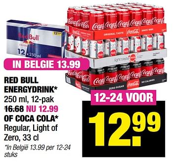 Aanbiedingen Red bull energydrink - Red Bull - Geldig van 22/11/2021 tot 05/12/2021 bij Big Bazar