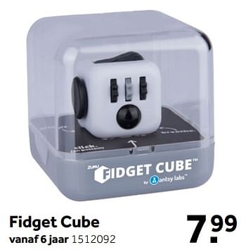 Aanbiedingen Fidget cube - Zuru - Geldig van 02/10/2021 tot 05/12/2021 bij Intertoys