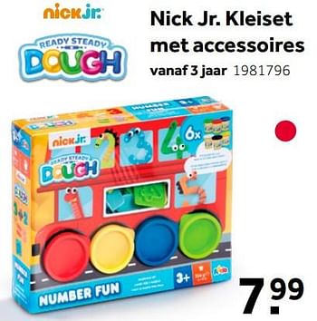 Aanbiedingen Nick jr. kleiset met accessoires - Addo - Geldig van 02/10/2021 tot 05/12/2021 bij Intertoys