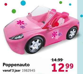 Aanbiedingen Poppenauto - Huismerk - Intertoys - Geldig van 02/10/2021 tot 05/12/2021 bij Intertoys