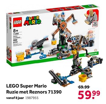 Aanbiedingen Lego super mario ruzie met reznors 71390 - Lego - Geldig van 02/10/2021 tot 05/12/2021 bij Intertoys
