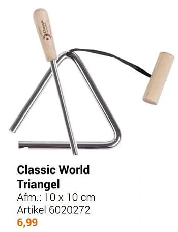 Aanbiedingen Classic world triangel - Classic World - Geldig van 22/09/2021 tot 05/12/2021 bij Lobbes