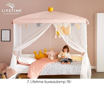 Aanbiedingen Lifetime bureaulamp - Lifetime Kidsrooms - Geldig van 28/11/2021 tot 04/12/2021 bij Baby & Tiener Megastore