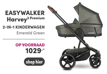 Aanbiedingen Easywalker harvey3 premium 2-in-1 kinderwagen - Easywalker - Geldig van 28/11/2021 tot 04/12/2021 bij Baby & Tiener Megastore